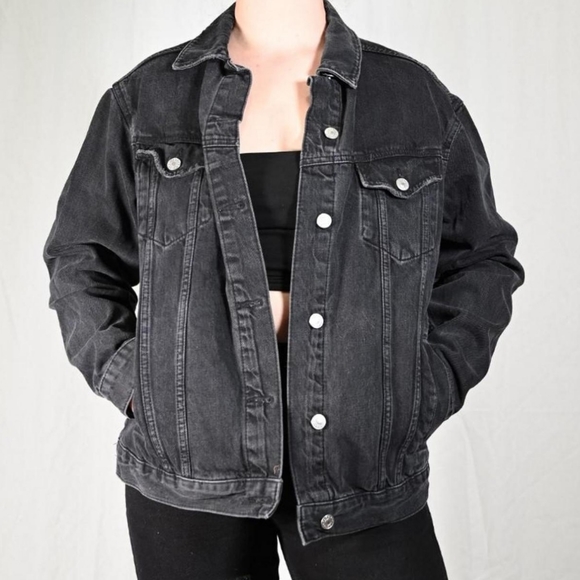 Topshop Moto Denim Jacket 